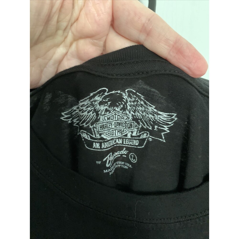 Harley-Davidson Men’s Large Black Tshirt - Picture 3 of 4